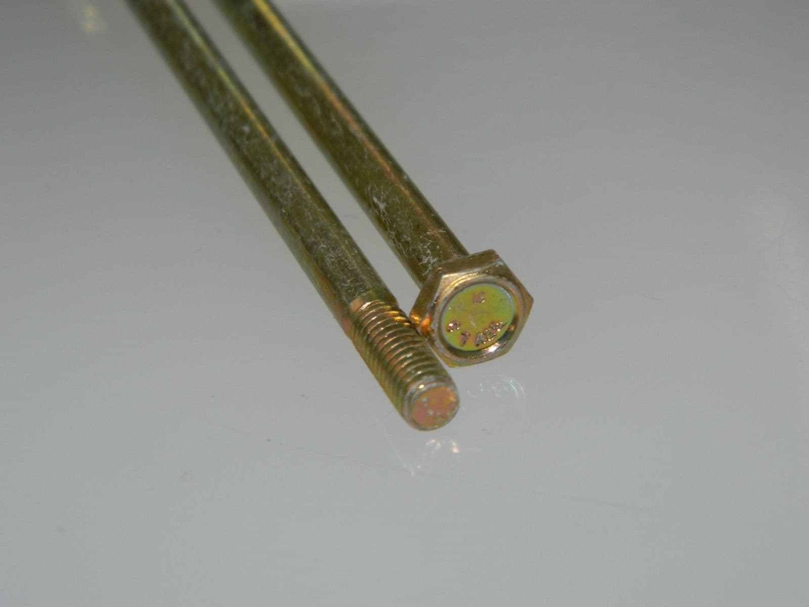 10 x 2BA Steel Bolt Cadmium Plated HT Bolts 3 9/16& x22; Long Part A25