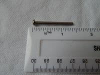 10 x 4-40 UNC Slotted Pan Head Screws Stainless Steel, 1 7/16