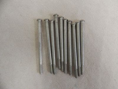10 X 4BA Round Head Bolt, High Tensile Steel, 2