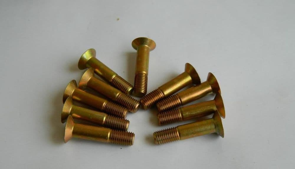 10 x 5/16" UNF Close Tolerance Slotted Head Bolt 1 3/8" Long Part NAS