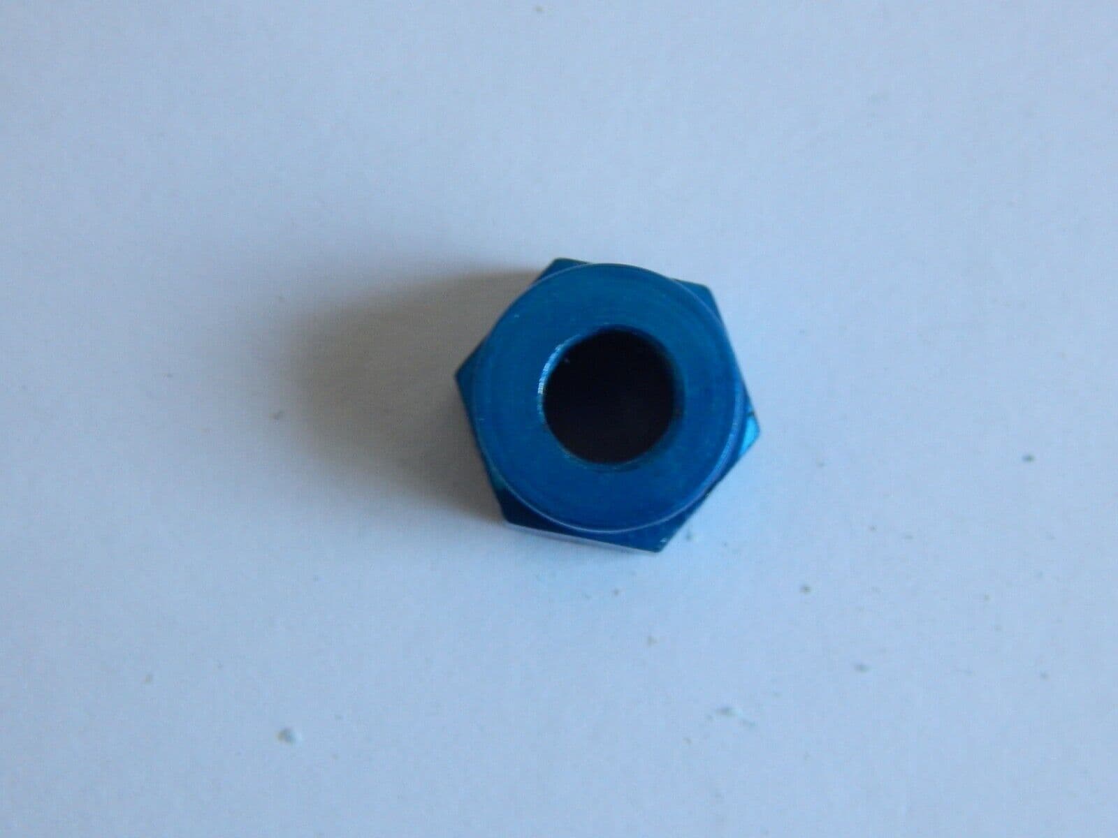 10 x Aircraft Stiffnuts Blue Alloy 1/4