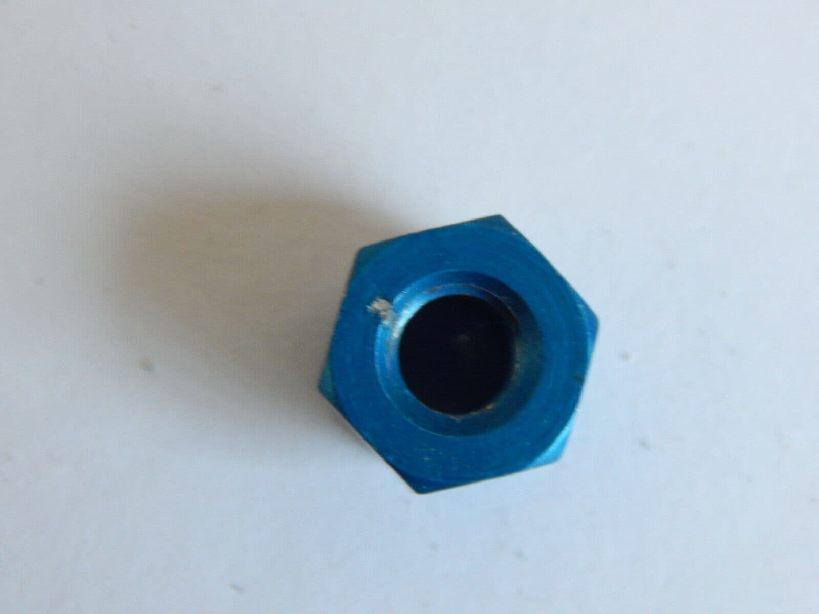 10 x Aircraft Stiffnuts Blue Alloy 1/4