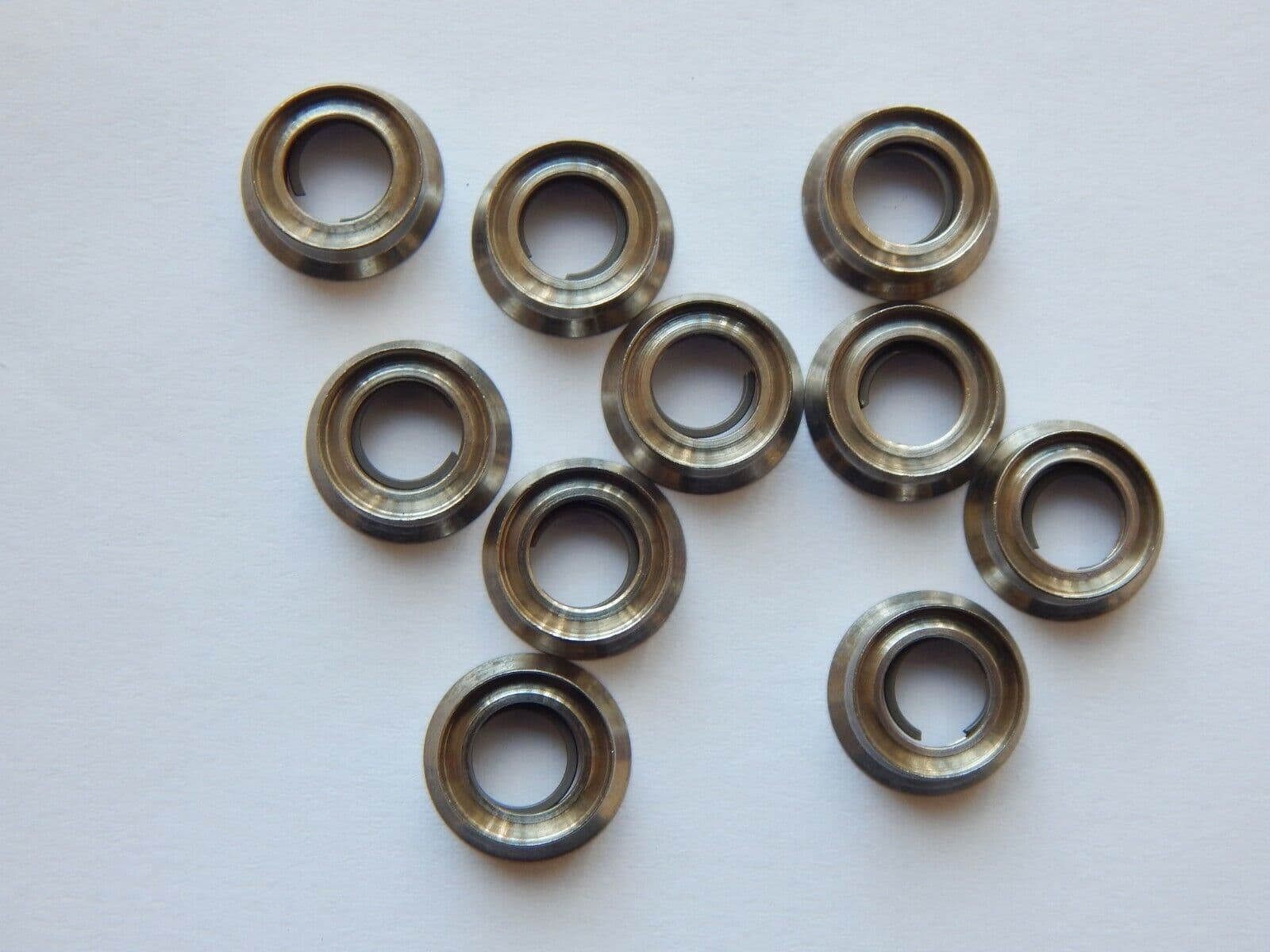 Fastner Eyelets 10 x Aircraft Turnlock Fastener Eyelets 1/4