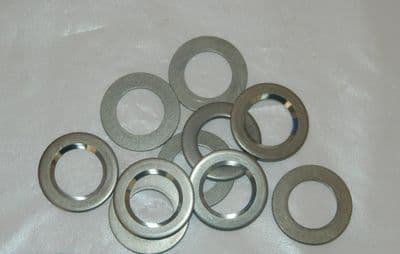 10 x Aluminium Countersunk Flat Washers Fit 3/4