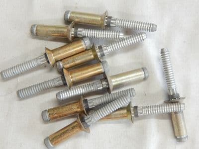 10 x Blind Rivets, 1/4