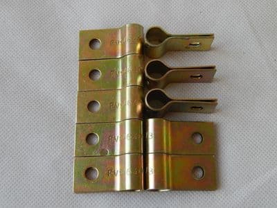 10 x Cable Clamps/Clips Cadmium Plated Steel 1 1/2