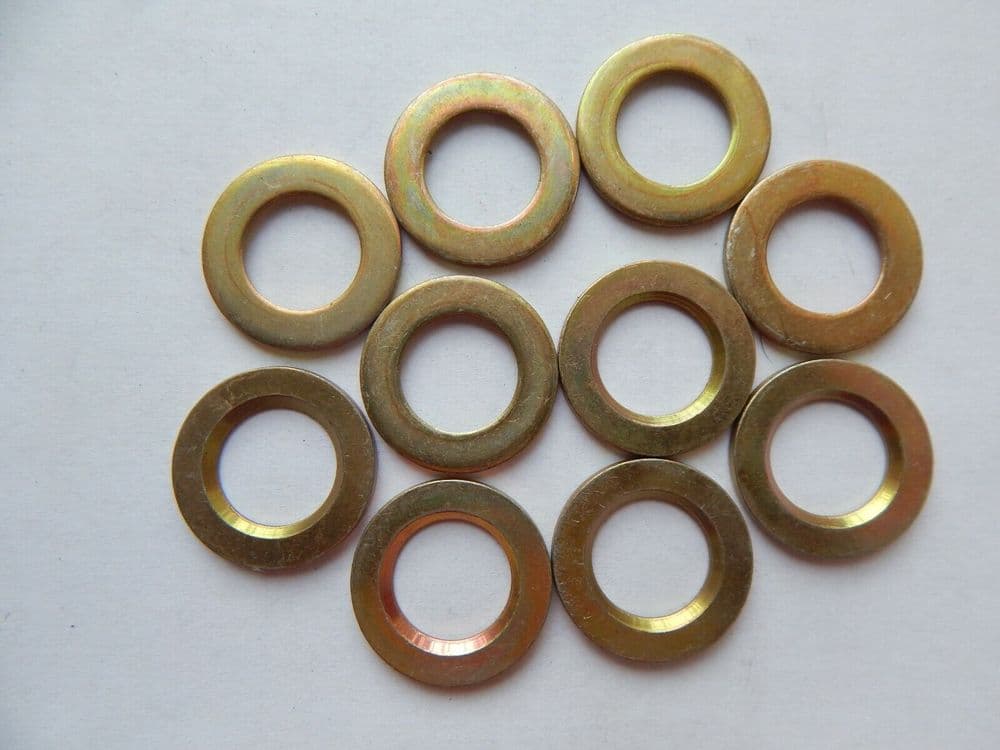 10 x Countersunk Steel Aircraft Washers to fit 9/16