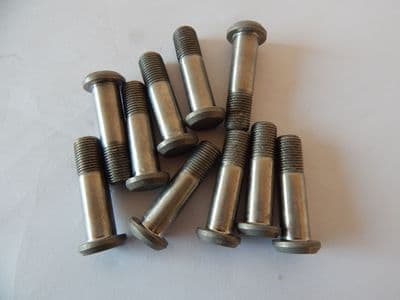 10 x M10 Hi - Lok Aircraft Bolts, Stainless steel Grip 24mm Part HLM36-M10-24 [V24]