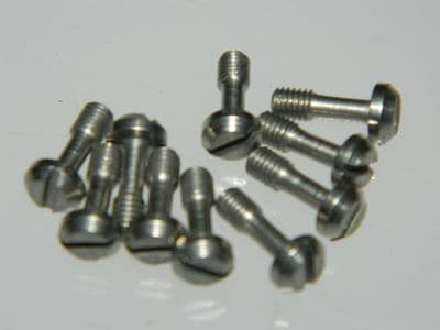 10 x M3 Screws Pan Head Slotted Fastener Length 9mm [P5]