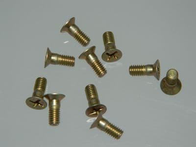 10 x M4 Bolts Countersunk Cross Head, Length 10mm [C6]