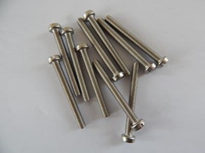 10 x M5 Machine Screws Pan Head Length 44mm Part Number 21AE0623 [CN1D-4]