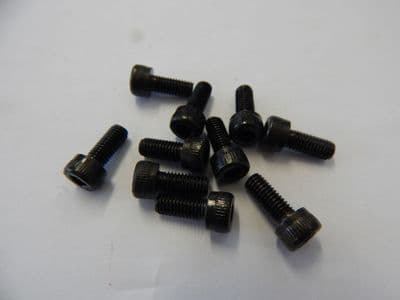 10 x M5 Screws Socket Cap Head Steel Fully Threaded Length 12mm [V30]