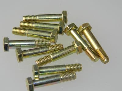 10 x M5 Steel Bolt Cadmium Plated Steel Bolt Metric Fastener Length 2.4cm [G7]