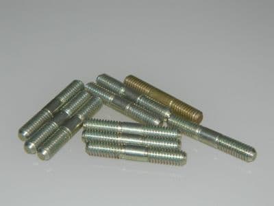 10 x M5 Threaded Stud Steel Length 28.04mm [G14]