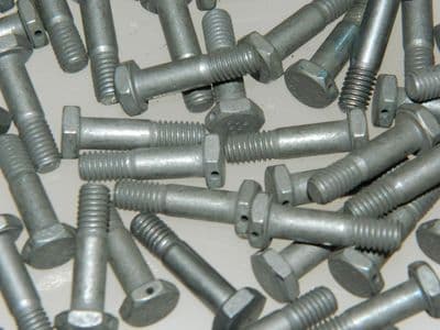 10 x M6 Bolts Drilled Hex Head Length 23mm [WB2]