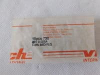 10 x Midget Flange 48V, 25mA Lamp Bulbs, T1-3/4 [D4C]