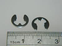 10 x Retaining Circlips Shaft 6 - 8mm Lock Snap E Rings [G17]