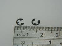 10 x Retaining Circlips Shaft Lock Snap Rings 3mm Diameter [k1]