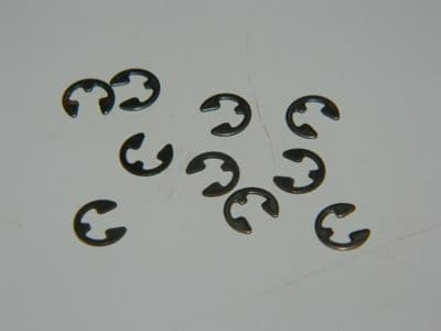 10 x Retaining Circlips Shaft Lock Snap Rings 3mm Diameter [k1]
