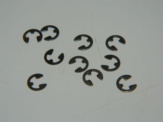 10 x Retaining Circlips Shaft Lock Snap Rings 3mm Diameter [k1]