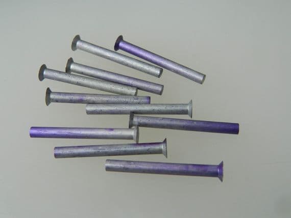 10 x Rivets CSK Light Alloy Diameter 5/32