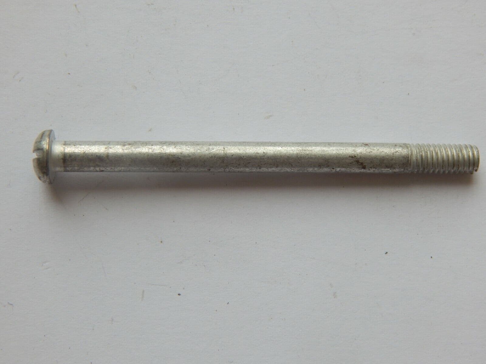10 x Round Head Steel Aircraft Bolts 2BA Thread 2 1