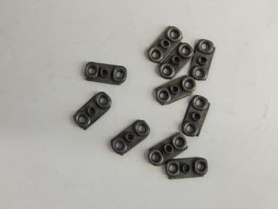 10 x Steel Aircraft Anchor Nuts, 8BA Thread, 0.14