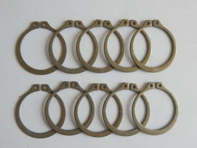 10 x Steel Aircraft External Circlips, 29mm Inner Diameter [I2]