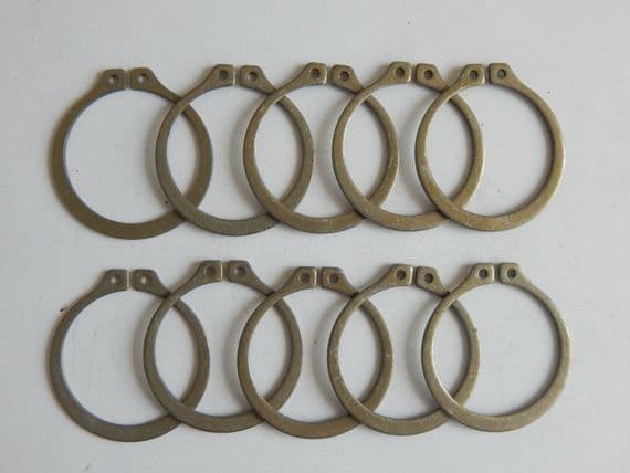 10 x Steel Aircraft External Circlips, 29mm Inner Diameter [I2]