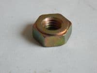 10 x Steel Aircraft Hex Nuts, 1/4