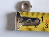 10 x Steel Aircraft Hex Nuts, 1/4