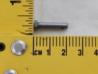 10 x Straight Headed Pins, Hex Head, Aircraft, 4mm Diam, JN0195-04020 [GR2B-6]