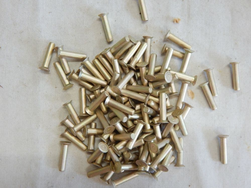 100 CSK Solid Light Alloy Rivets 3mm Dia 13mm Length DIN65258B30130K GR3B-7