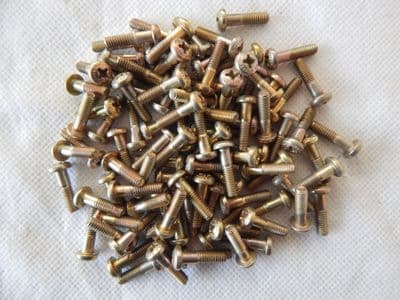 100 x 8-32 UNC Pan Head Screws, Grip 0.219