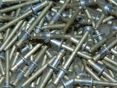 100 x Blind Pop Rivets 1/8