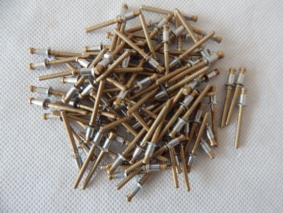 P 100 Rivet 100 x Blind Pop Rivets Shank Diameter 1/8