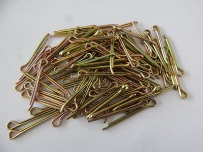100 x Cotter Split Pin Diameter 1/8