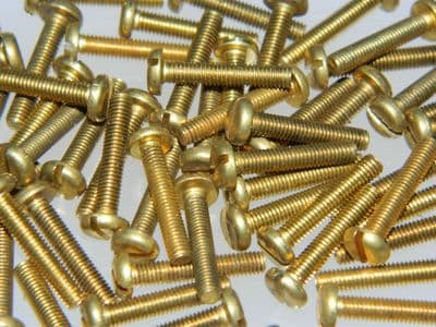 100 x M3 Pan Head Screws Fully Threaded 5/8