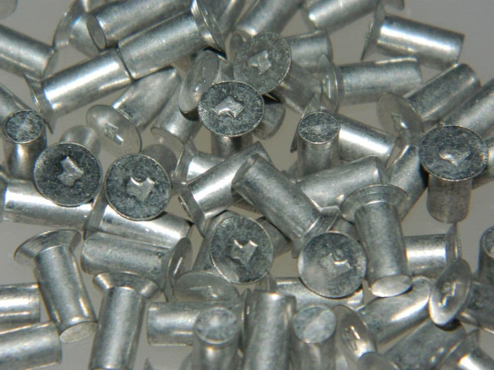 100 x Rivets Countersunk Monel 5/32