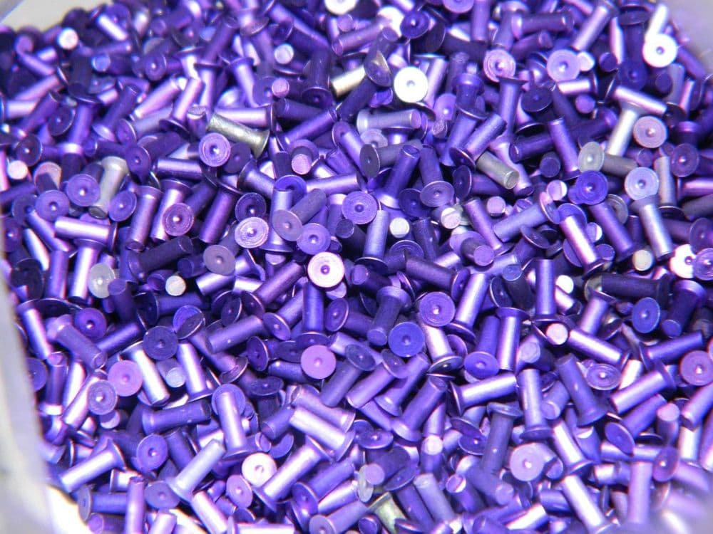 100 x Rivets CSK Light Alloy Diameter 1/16