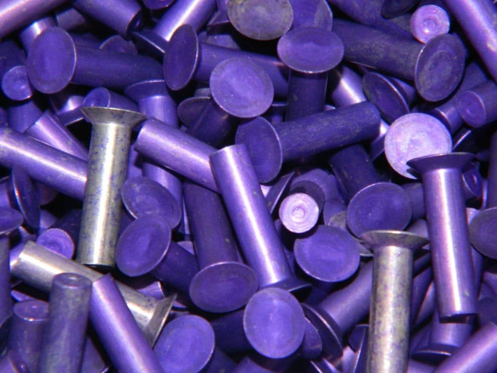 100 x Rivets CSK Light Alloy Diameter 5/32