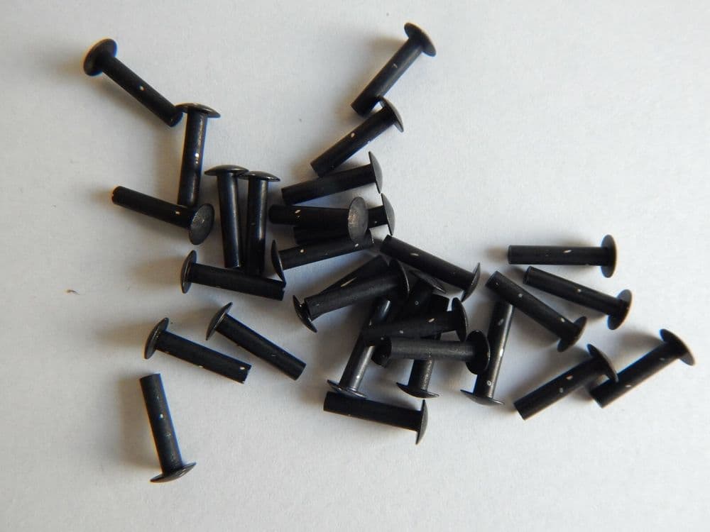 100 x Solid Aircraft Rivets Mushroom Head 3/32