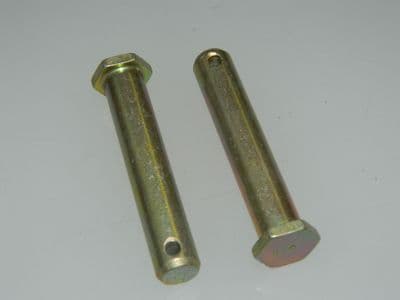 2 x 1 3/4" Grip Clevis Pin 3/8" Diameter Plated Steel Part Number SP113-J18 [I3]