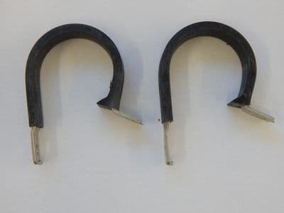 2 x Aircraft Pipe Loop/Clamps, 1.2