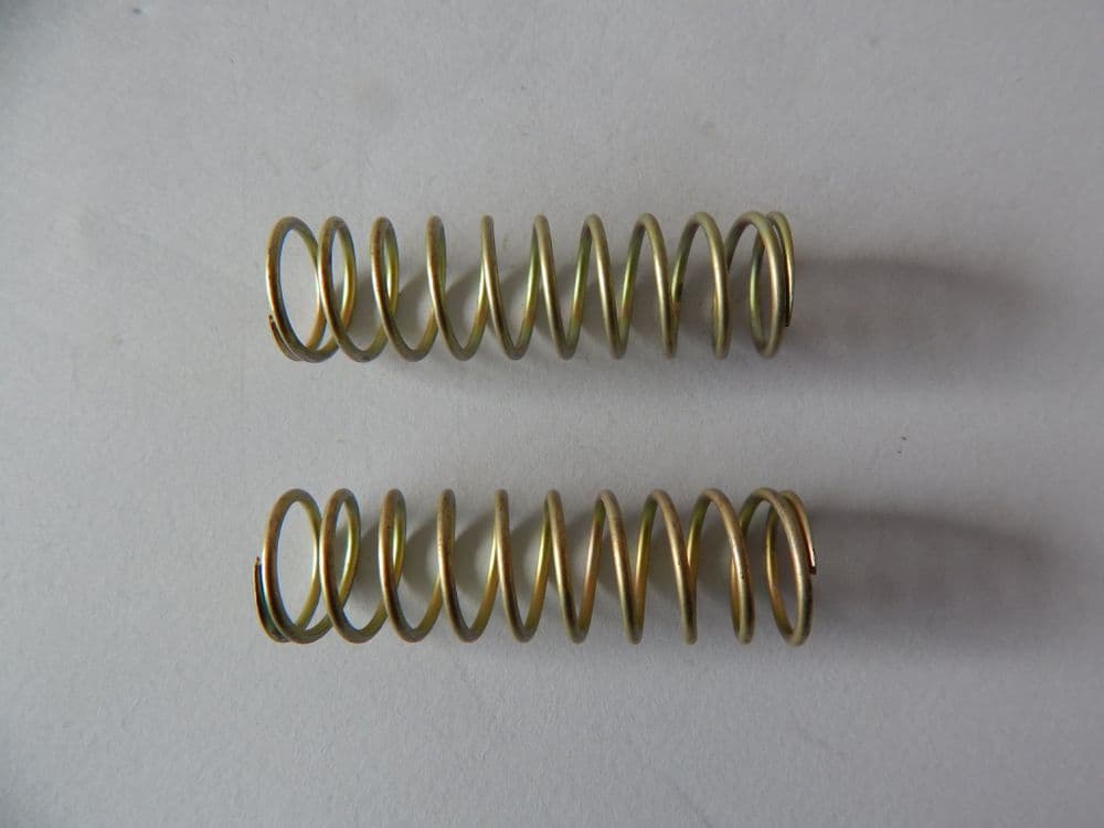 2 x Helical Compression Spring Steel 13mm Diameter 45mm Long V22