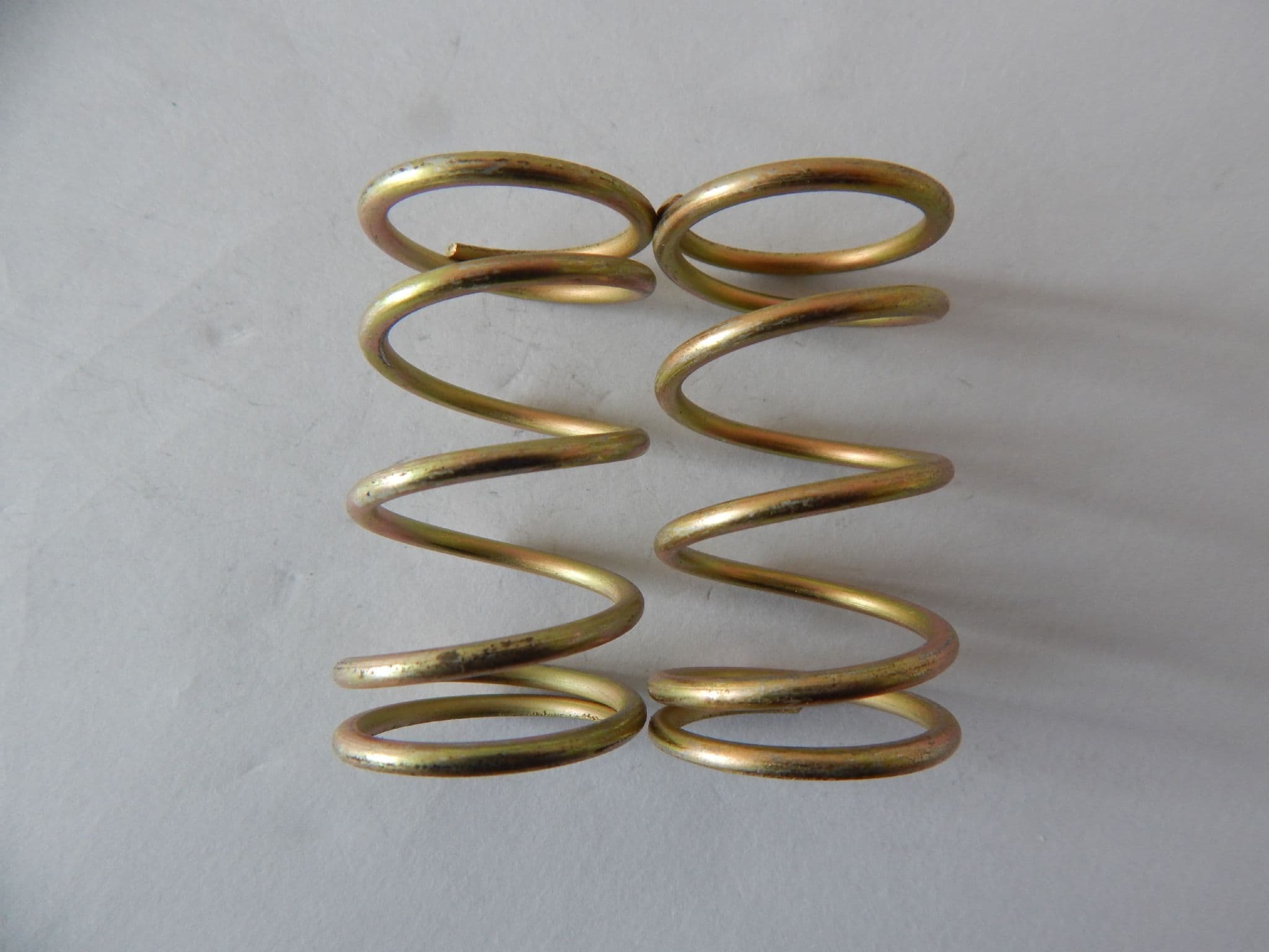 2 x Helical Compression Springs Steel Diameter 27mm Length 47mm V27