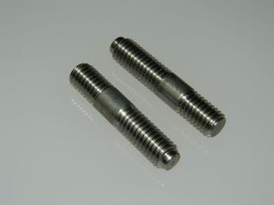 2 x M8 - 1.25 Threaded Stud Metric Length 40mm  [V2]