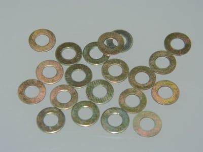 20 x 4BA Flat Washers Steel Outside Diam 5/16