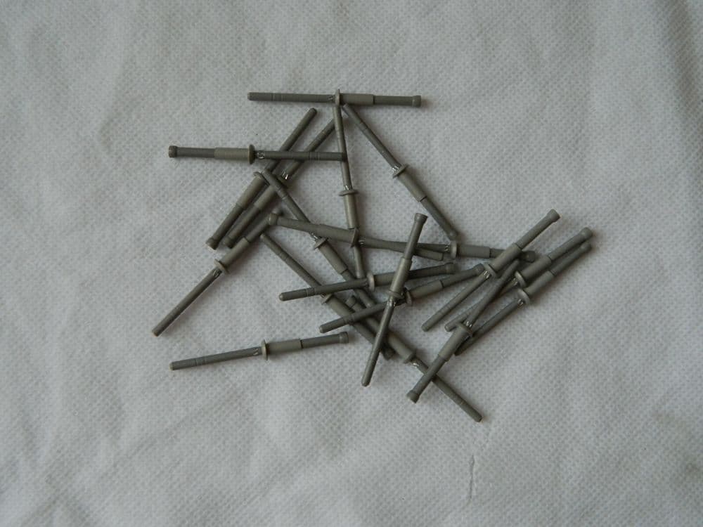 20 x Avdel Light Alloy Dome Head Aircraft Rivets 1/8