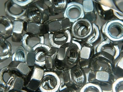 20 x M5 Hexagon Nuts Stainless Steel A2-70 Metric M5-0.8 Nuts [C1]